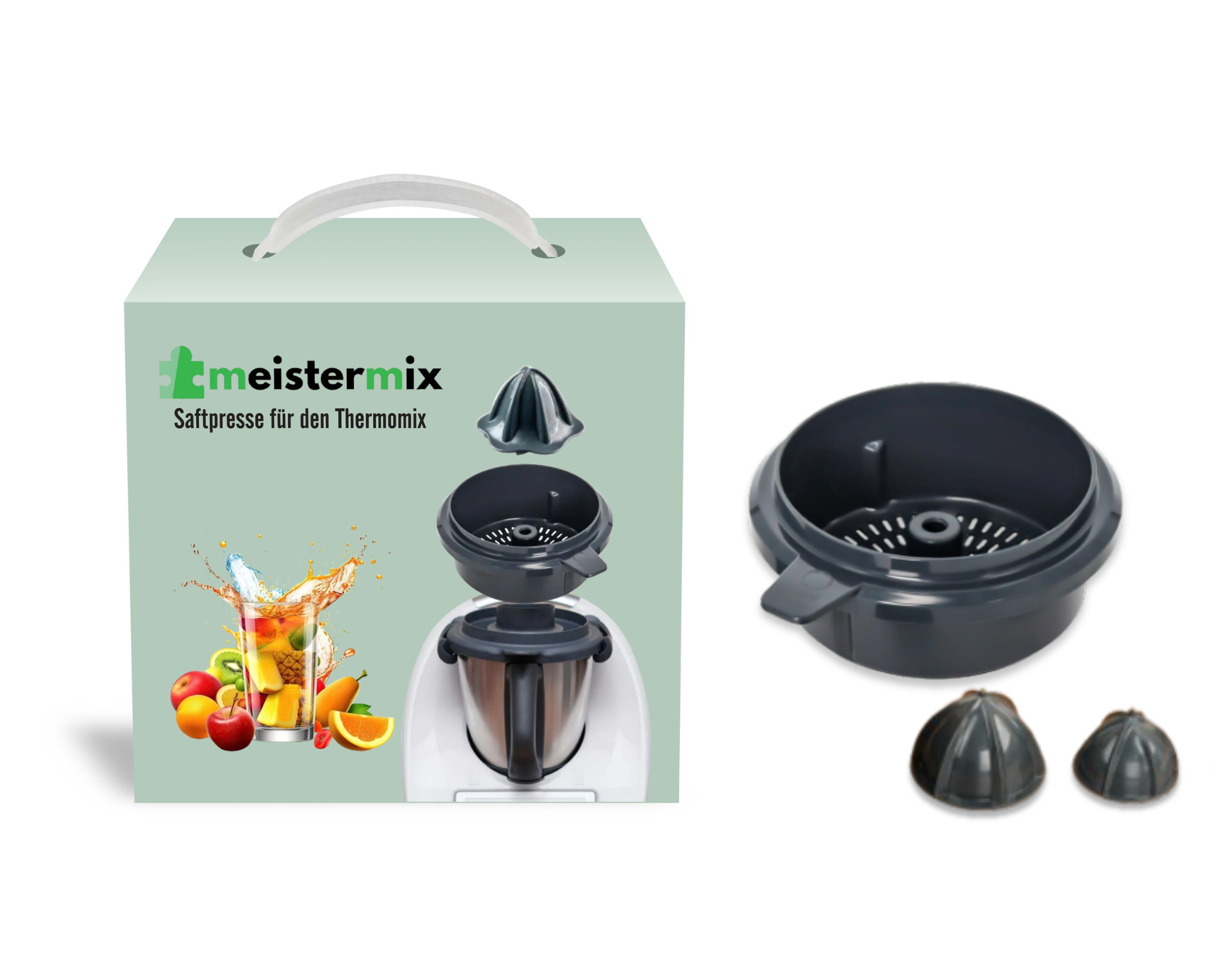 Pressix - Saftpresse für Thermomix (EXKLUSIVES PAKET)