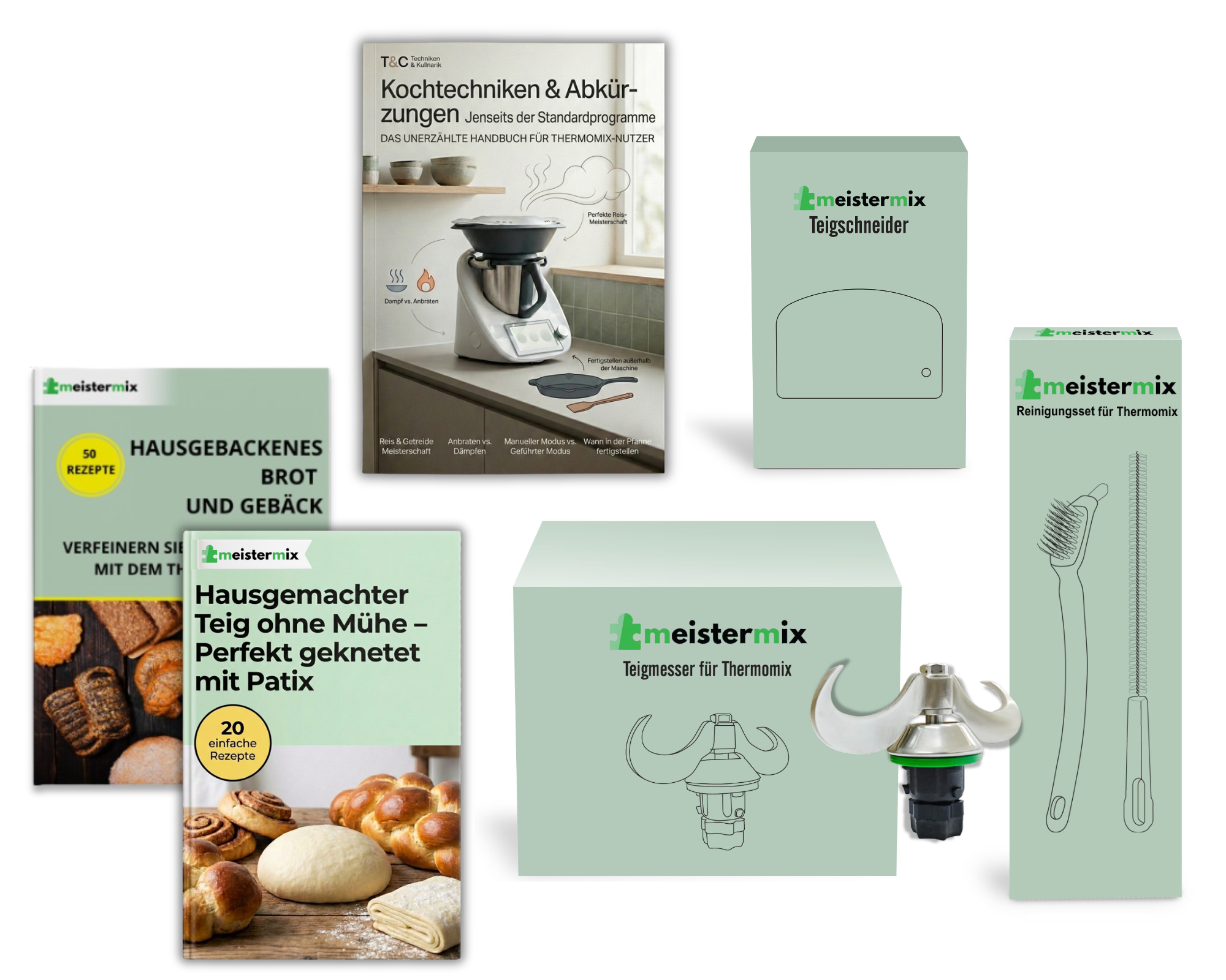 Patix - Teigmesser für Thermomix (+ ZUBEHÖR GRATIS)