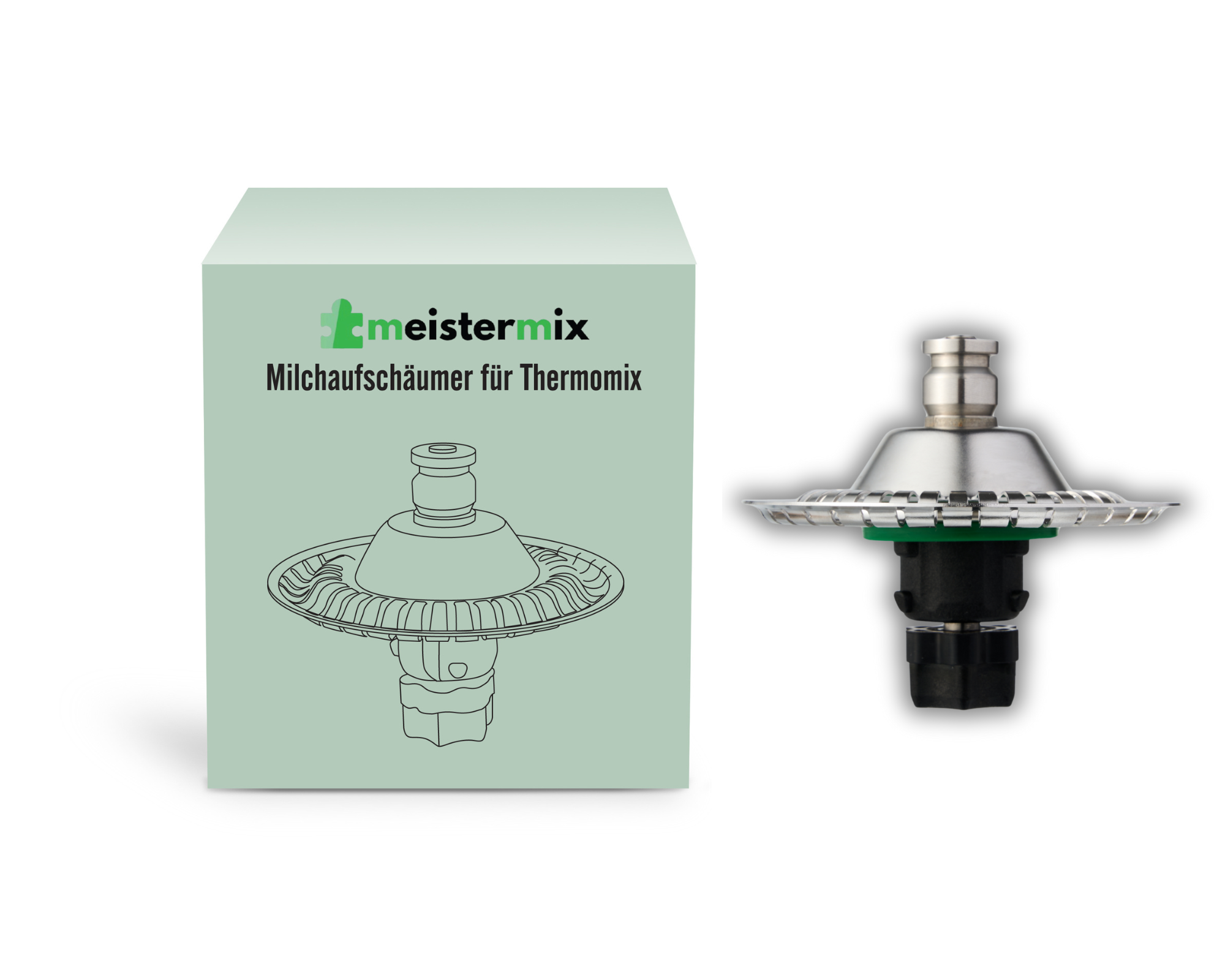 Milkix - Milchaufschäumer für Thermomix (EXKLUSIVES PAKET)