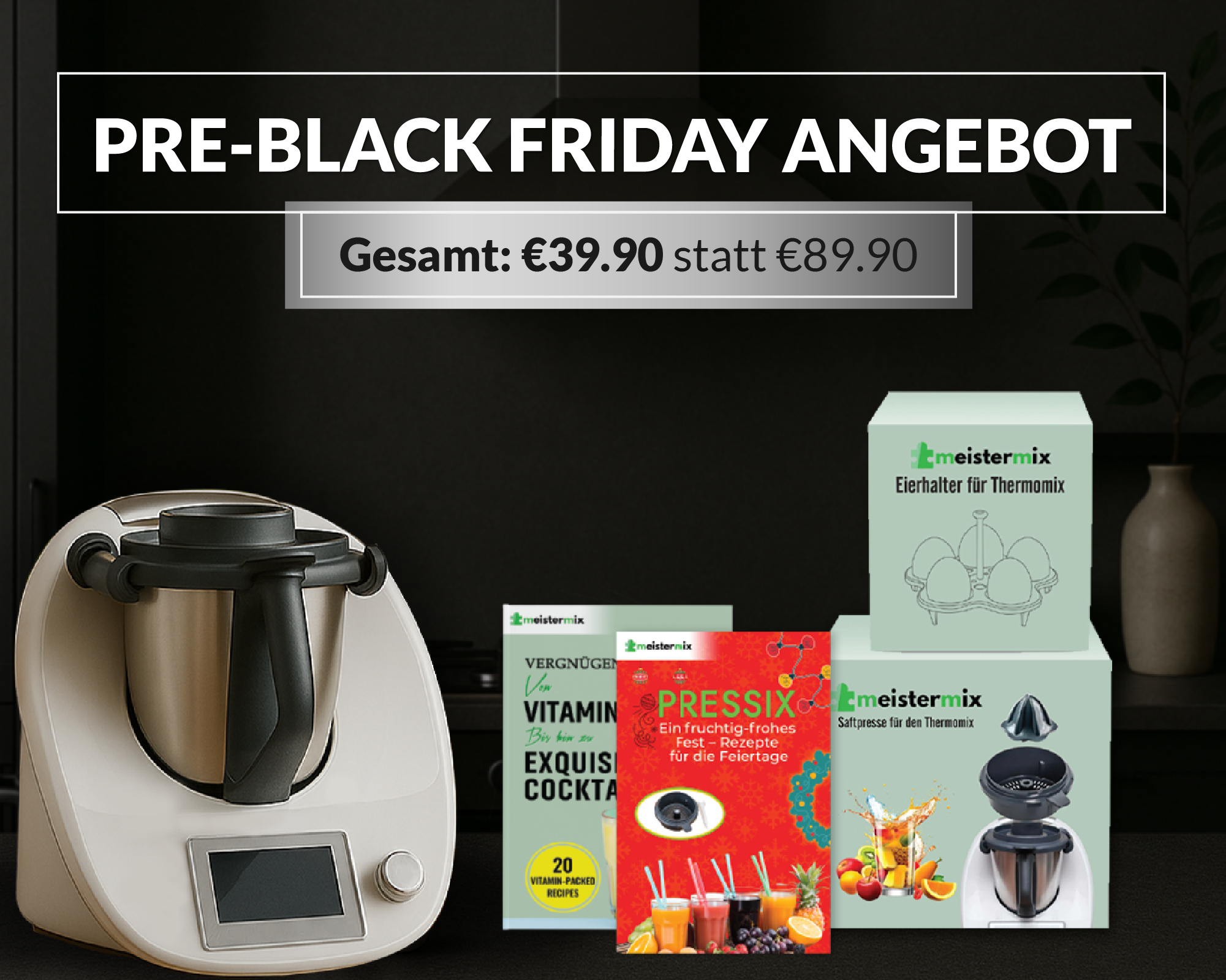 Pressix - Saftpresse für Thermomix (EXKLUSIVES PAKET)