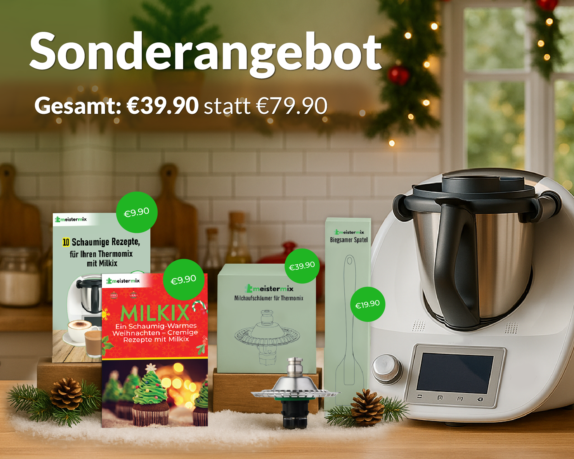 Milkix - Milchaufschäumer für Thermomix (Neue verbesserte Version)