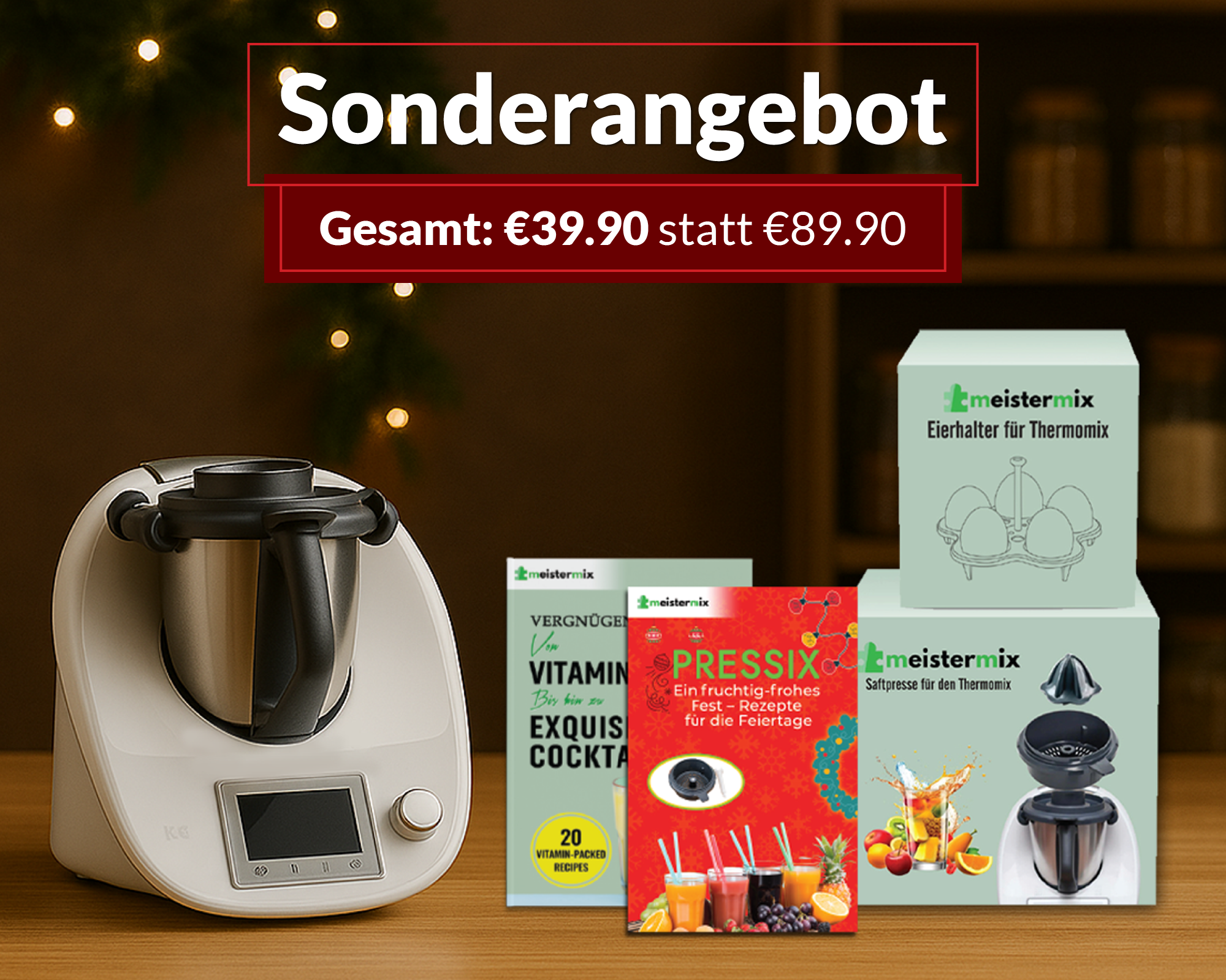 Pressix - Saftpresse für Thermomix (EXKLUSIVES PAKET)
