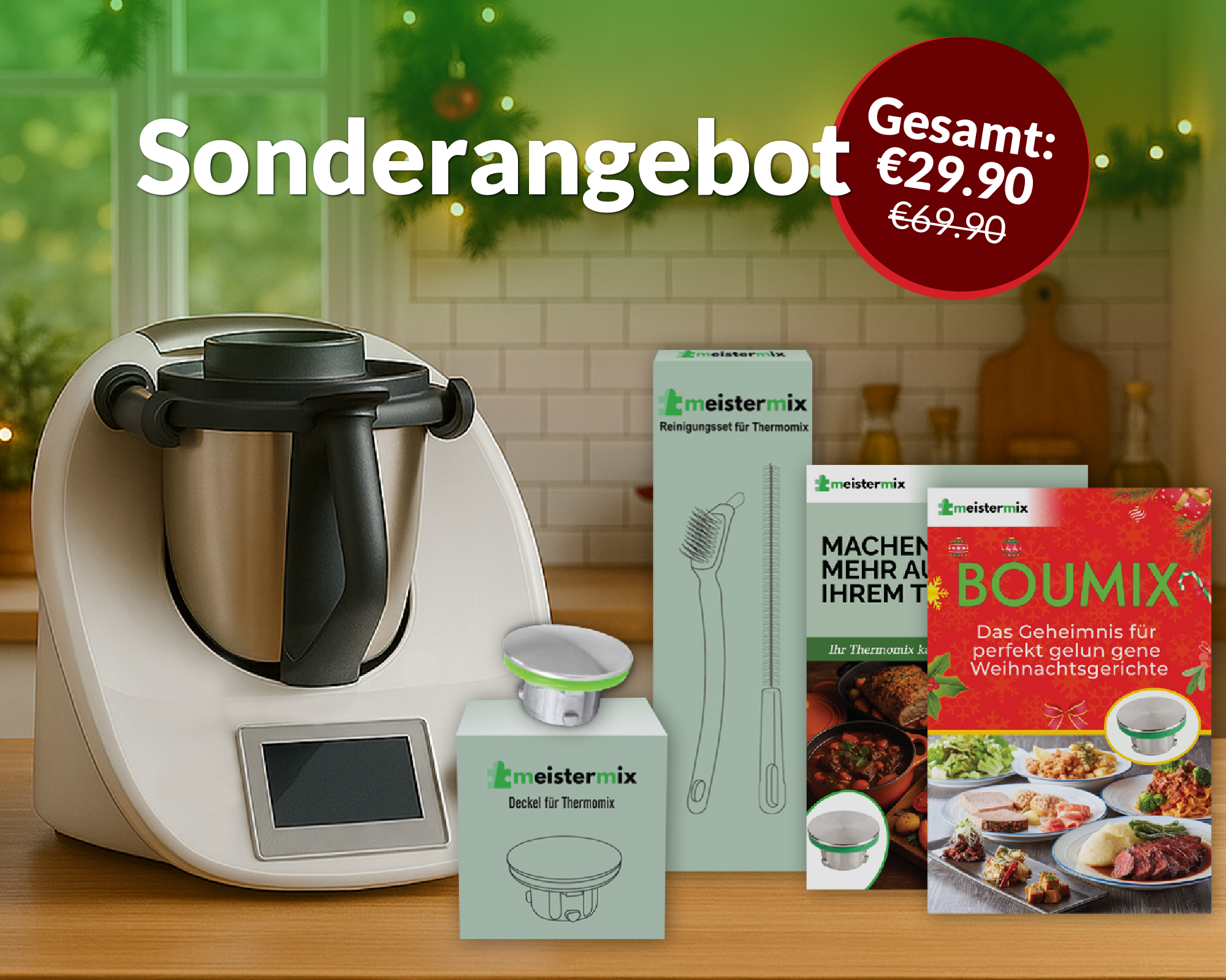 Boumix - Deckel für Thermomix (EXKLUSIVES PAKET)