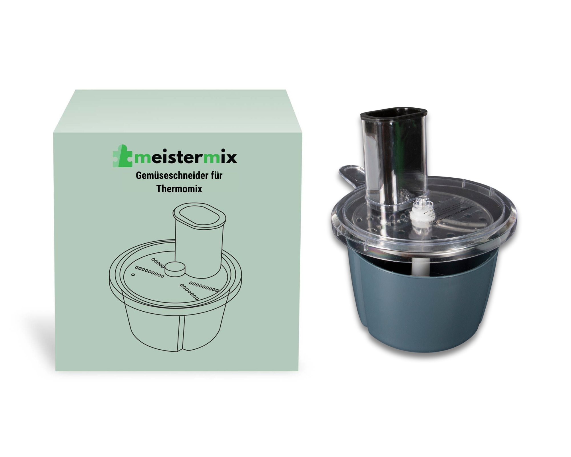Coupix - Gemüseschneider für Thermomix (+ 3 GRATIS-Zubehörteile)