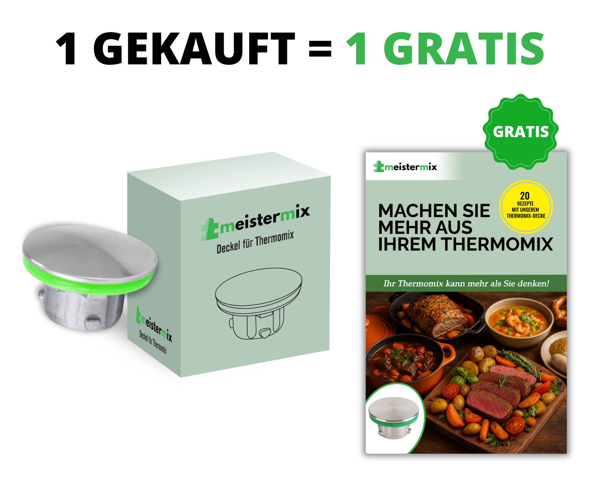 Boumix - Deckel für Thermomix (+1 Deckel GRATIS)