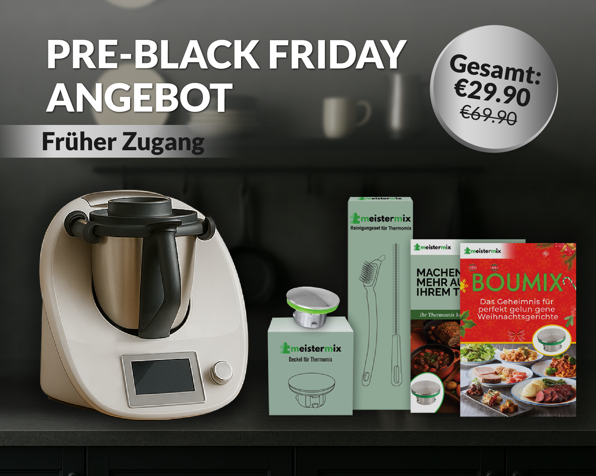 Boumix - Deckel für Thermomix (EXKLUSIVES PAKET)