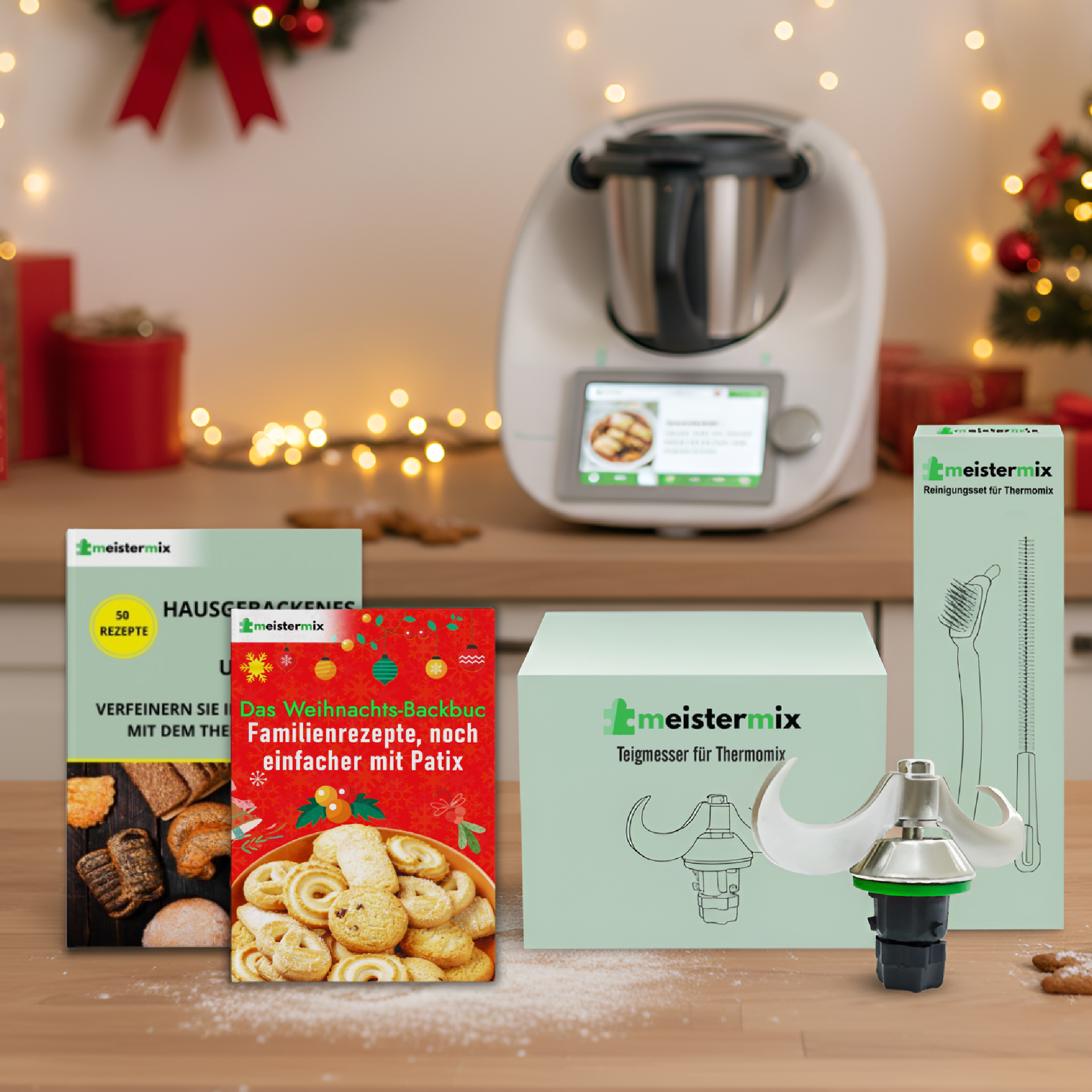 Patix - Teigmesser für Thermomix (Holiday Edition)