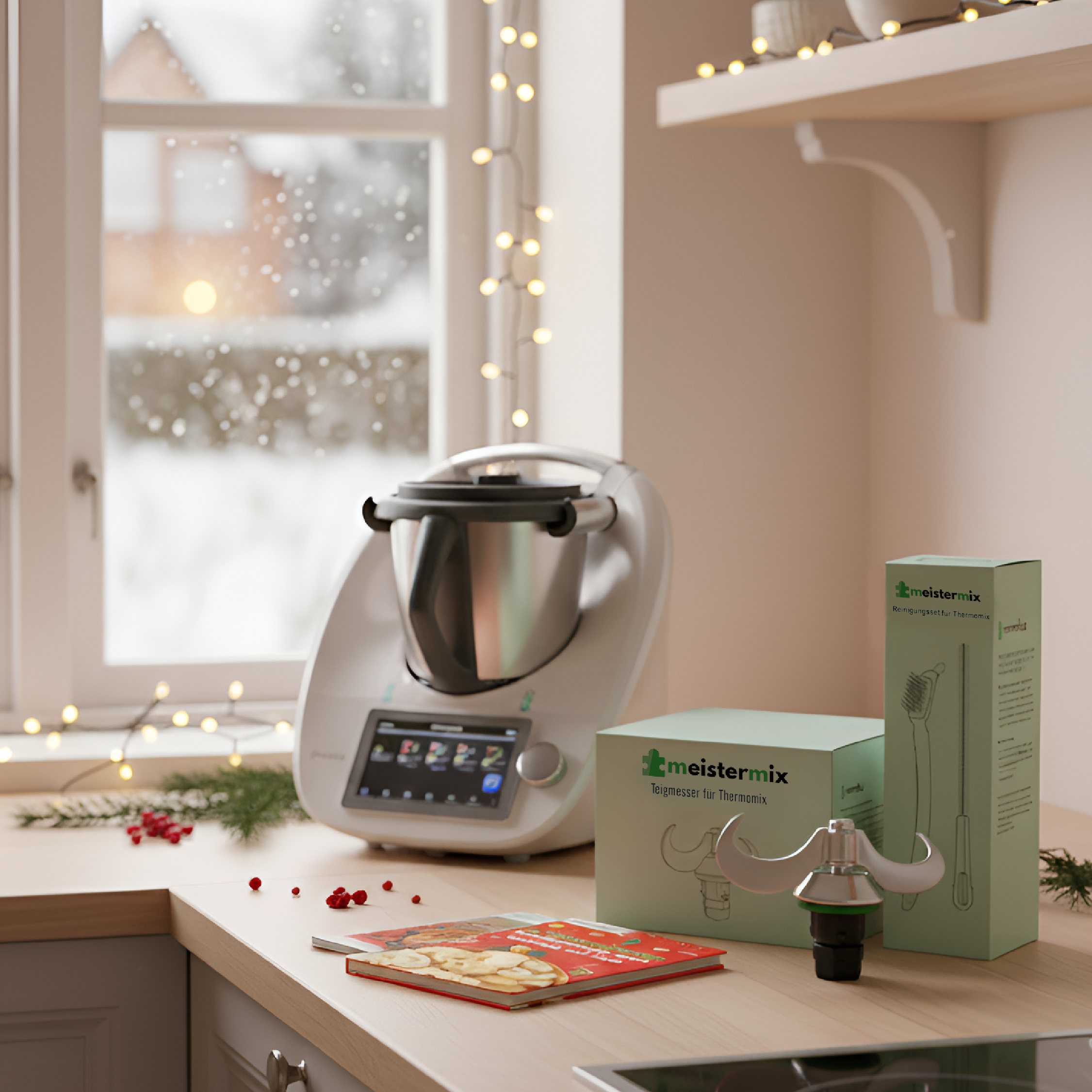 Patix - Teigmesser für Thermomix (Holiday Edition)