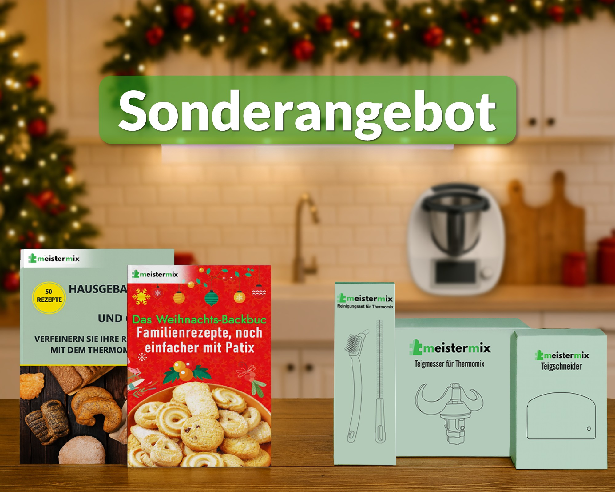 Patix - Teigmesser für Thermomix (+ZUBEHÖR GRATIS)