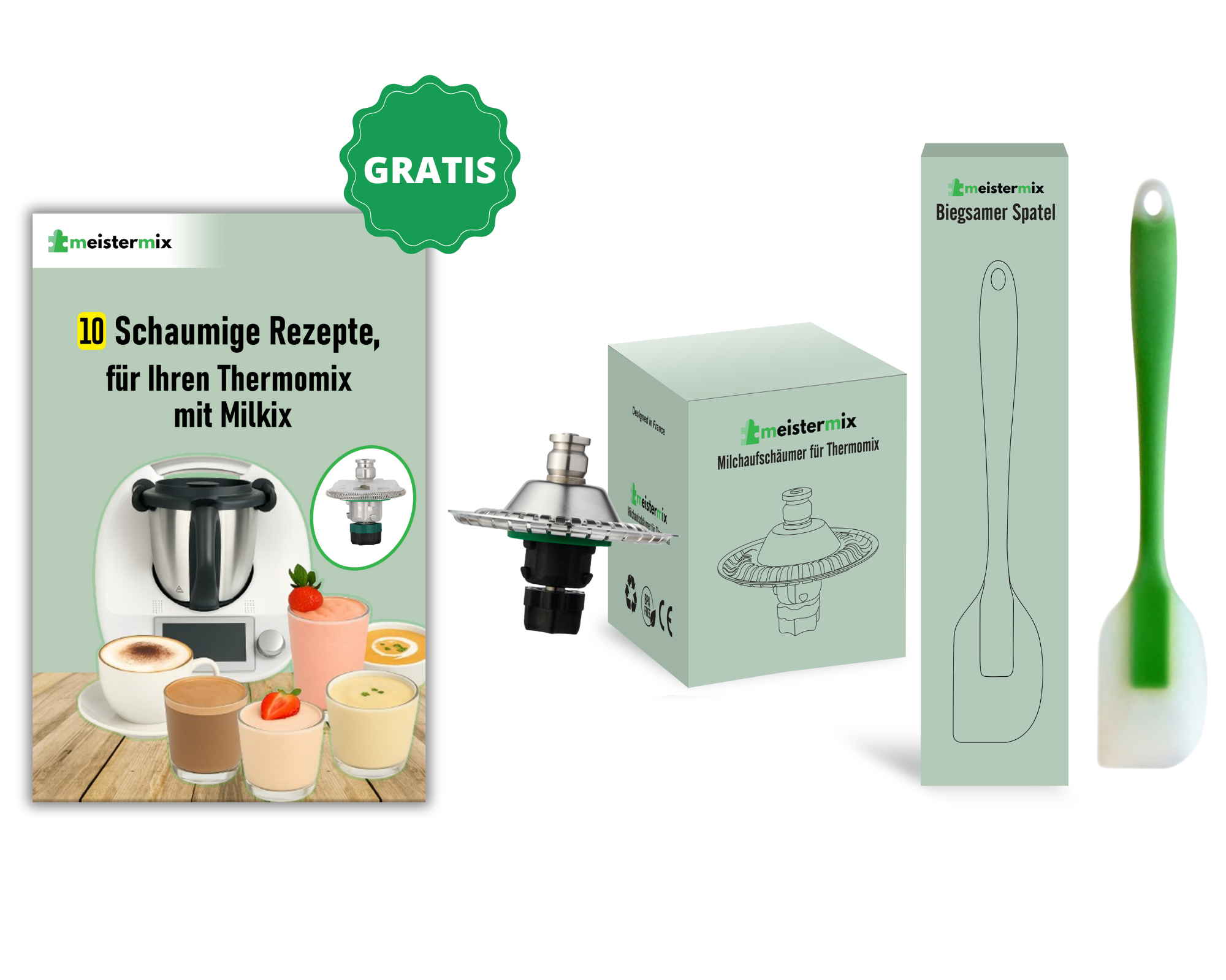 Milkix - Milchaufschäumer für Thermomix (Neue verbesserte Version)