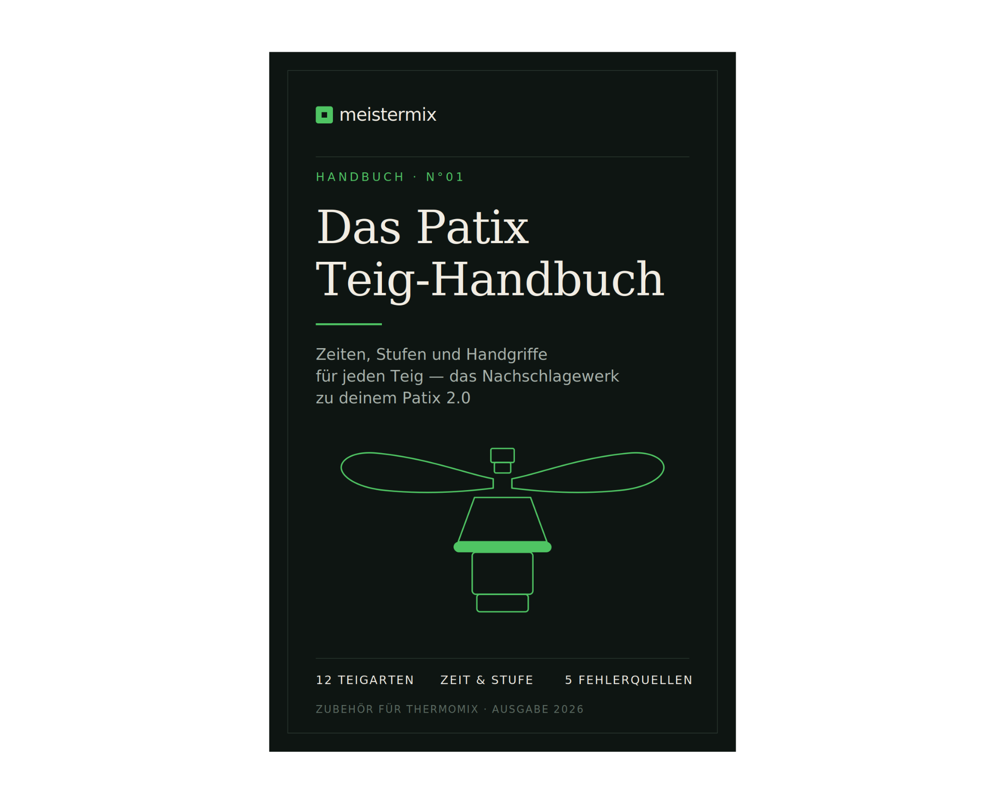 Das Patix Teig-Handbuch
